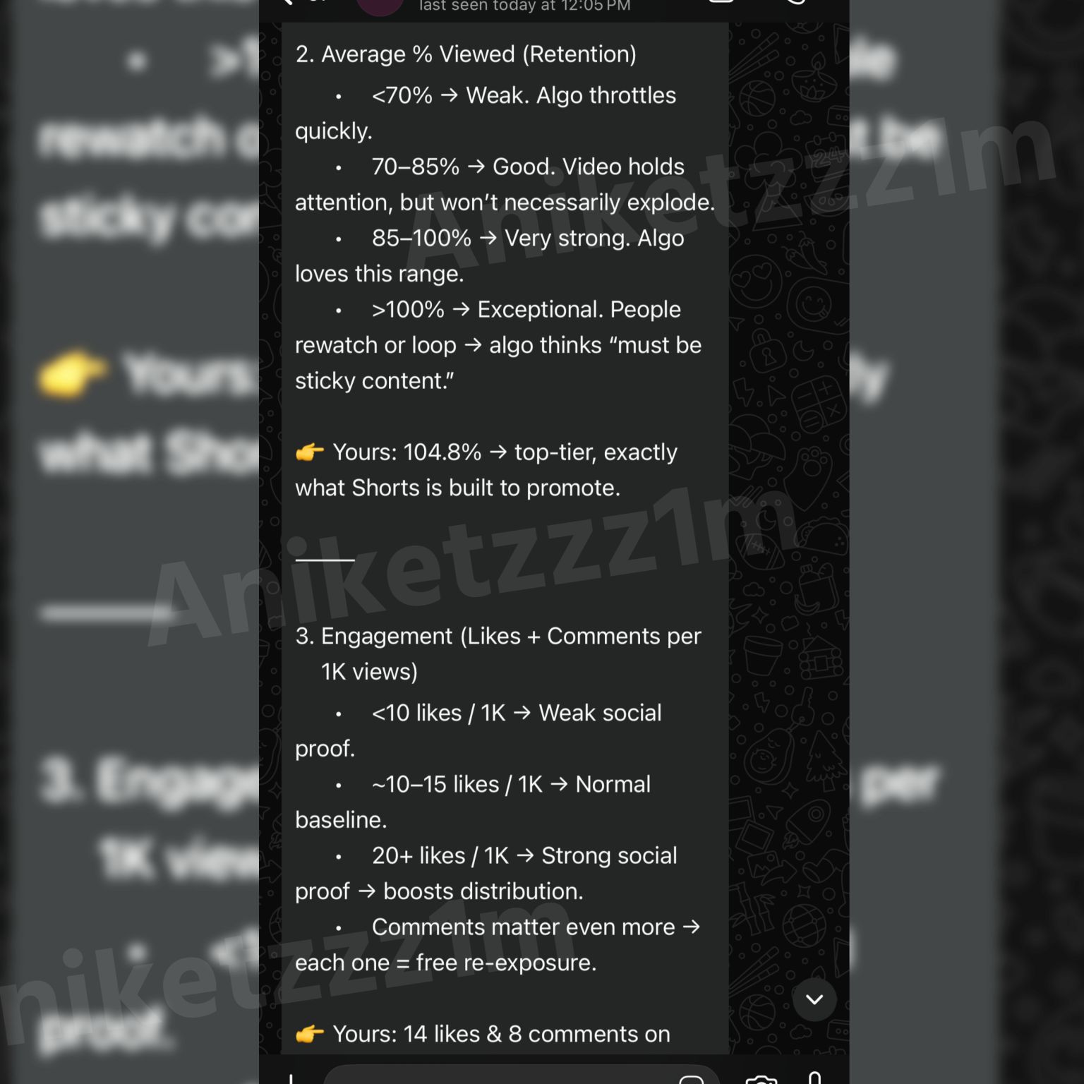 Analytics Screenshot